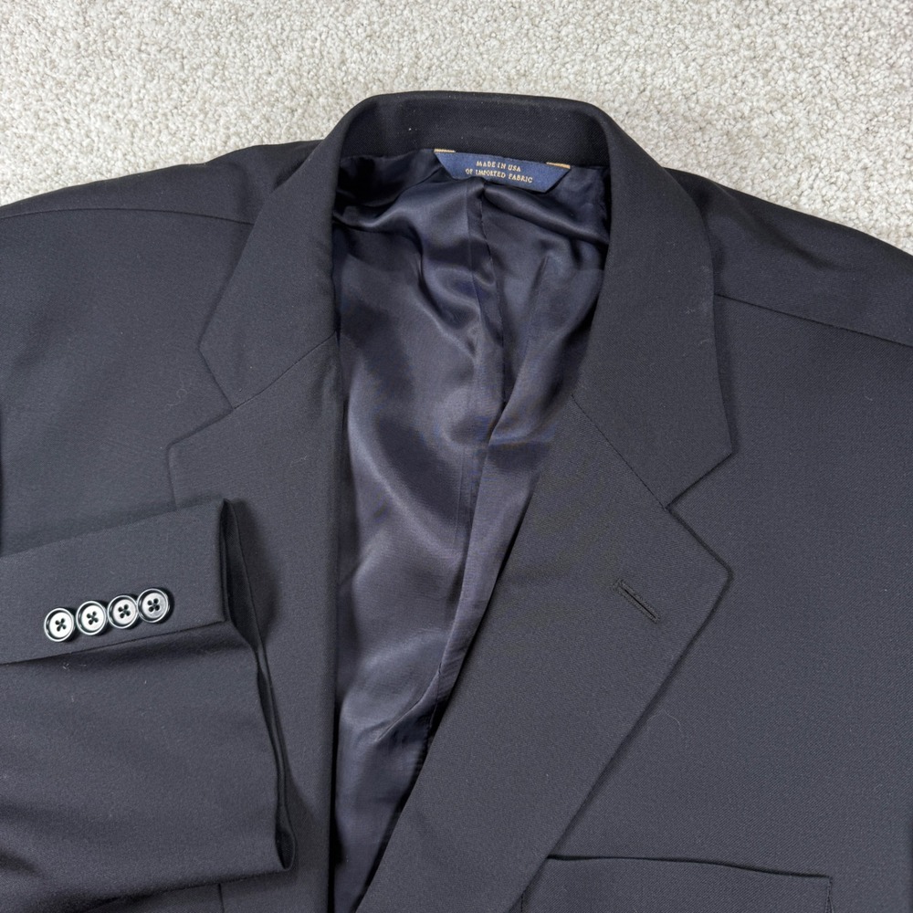 Brooks Brothers Blazer Mens 48R Blue 1818 Madison Wool Sport Coat